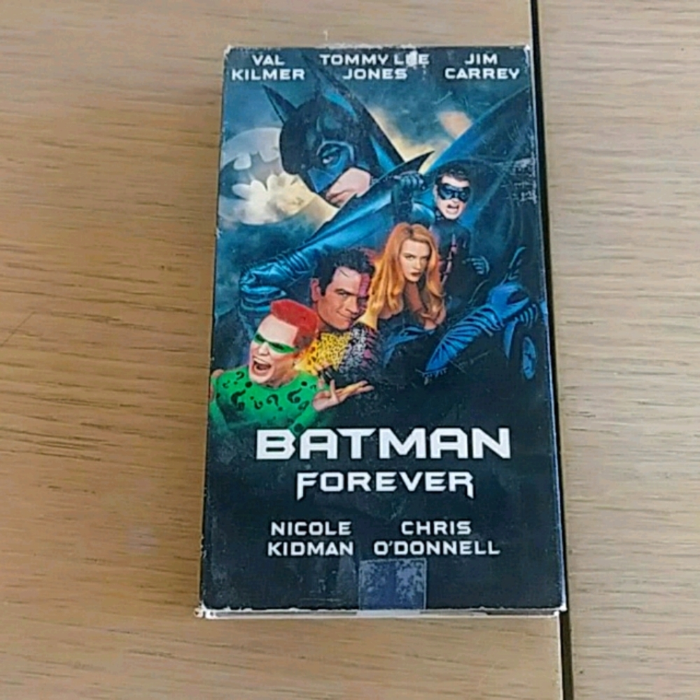 1995 Batman Forever VHS Tape